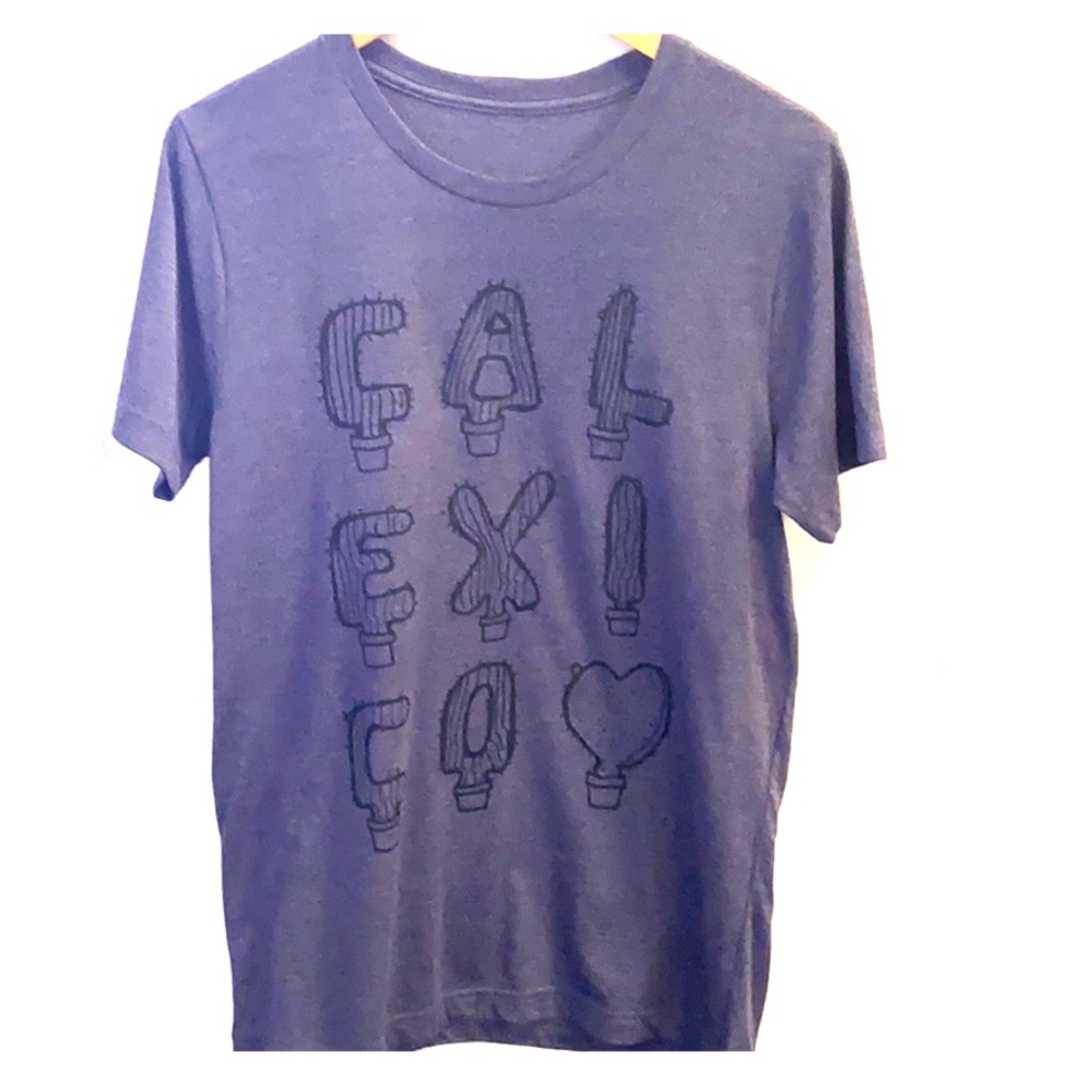 Dark grayish blue Calexico tee
